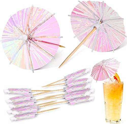 Didaey 50-Piece tropical Cocktail Umbrellas