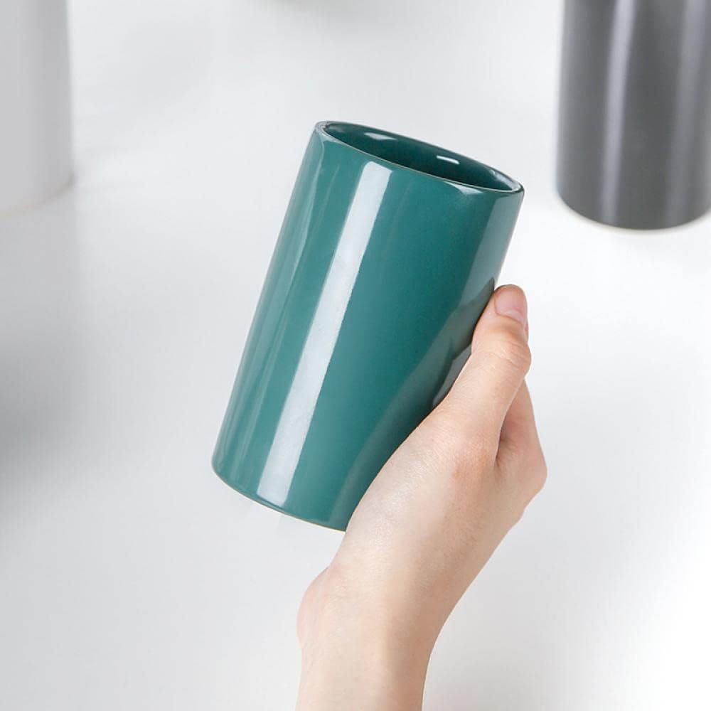 2-Piece Ceramic Mouthwash Cups Easy to Use