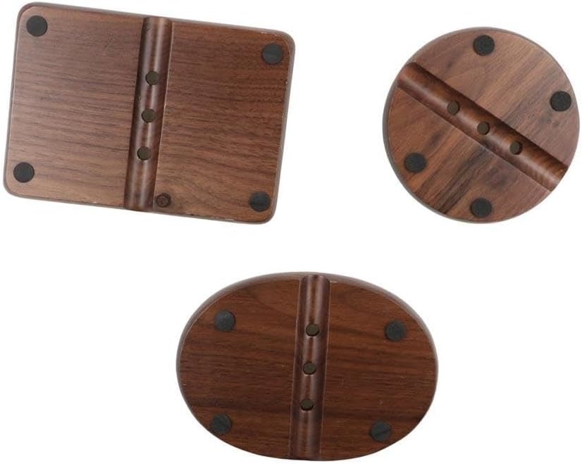 Eco-Friendly Black Walnut Bar soap Holder