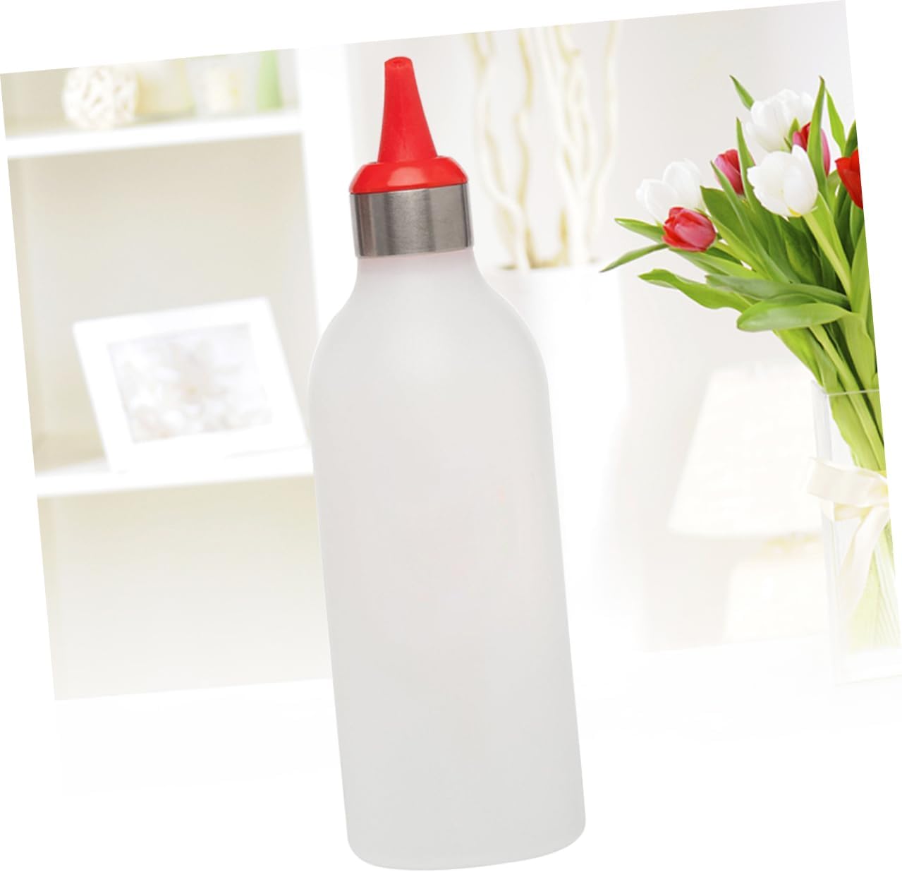 450ml Squeeze Bottle with Food Grade Silicone PP Material
