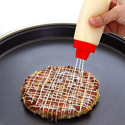 4-Hole Squeeze Bottles for Condiments