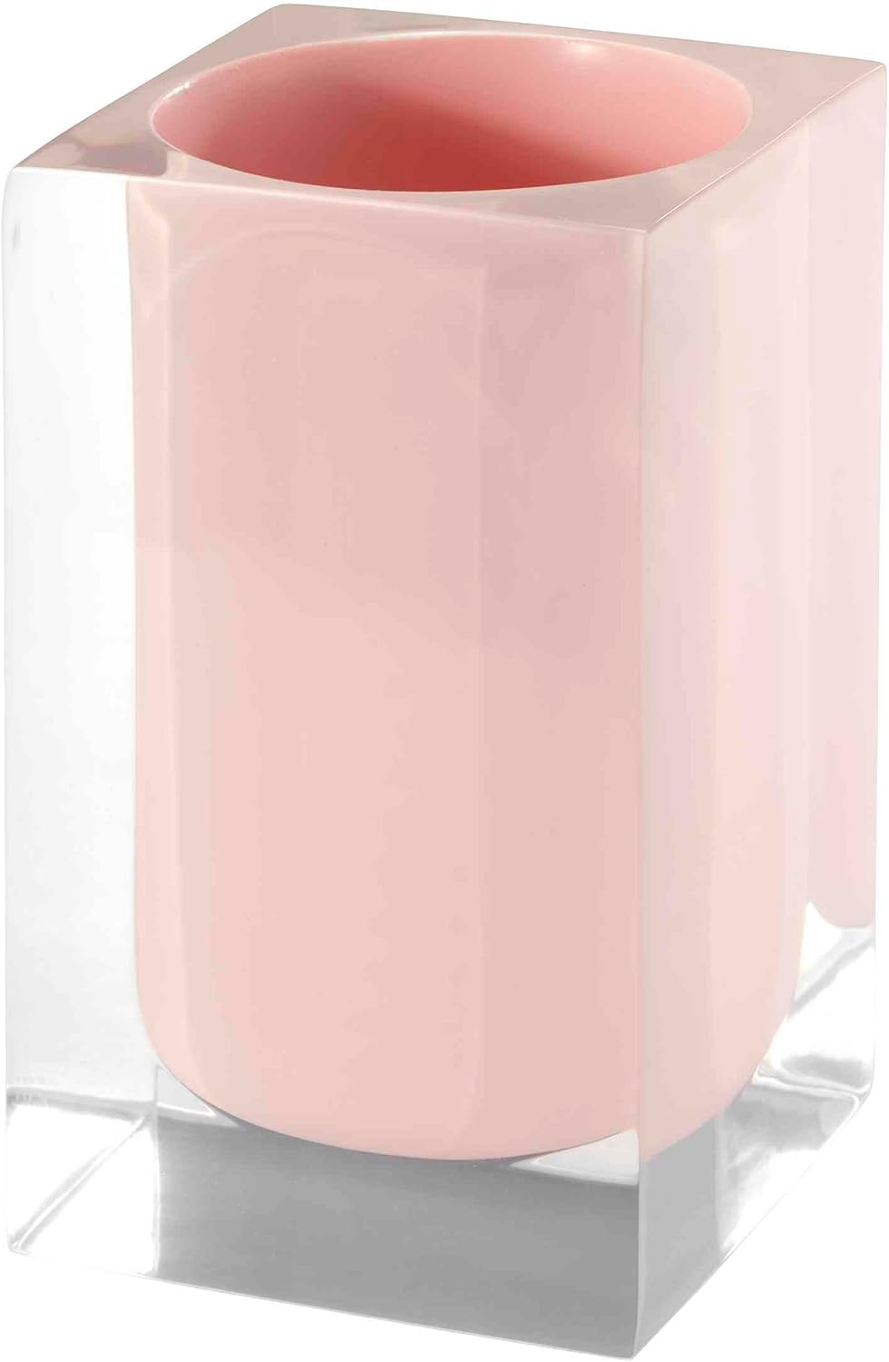 Elegant Pink Resin Tumbler