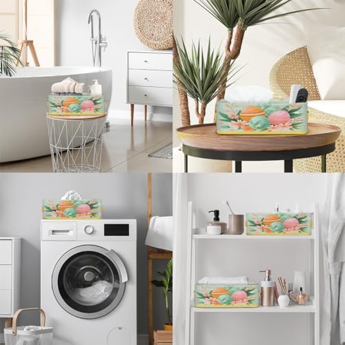 Easter Colorful Folding Toilet Basket