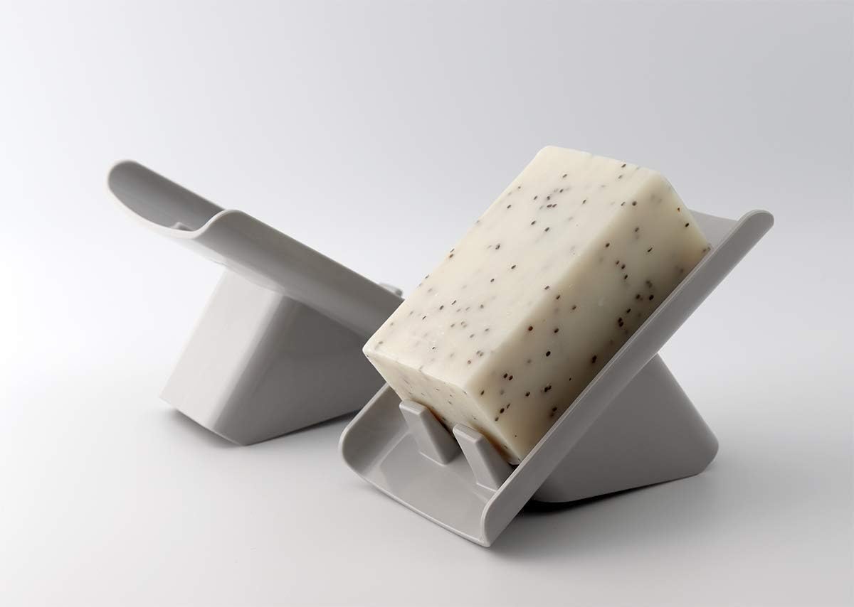 Habitamin Slanted Soap Dish with Suction Cup