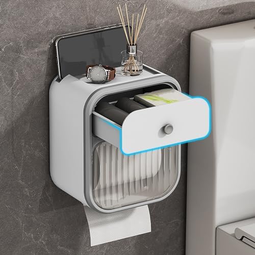 Generic Waterproof Toilet Paper Holder Wall-Mounted