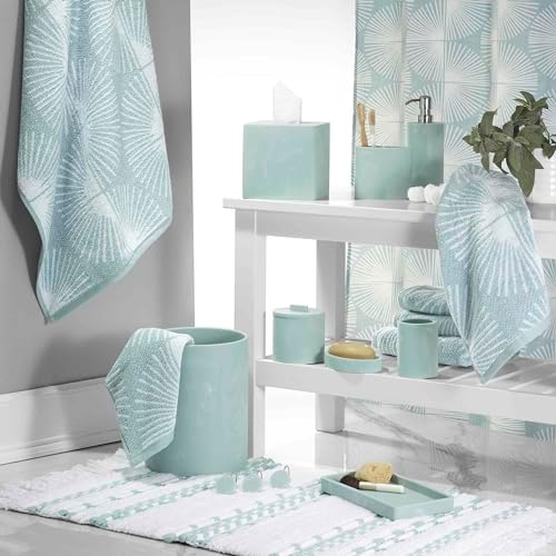 Stylish Marble-Style Tumbler Resin Countertop Accessories