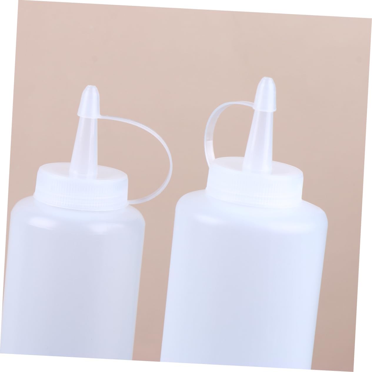 4pcs Salad Dressing Bottles with Lids for Kitchen Use