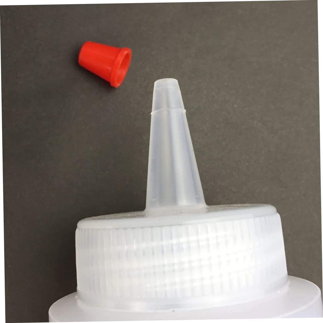 250ml Squeeze Salad Dressing Bottles with Cap Durable and Easy to Use