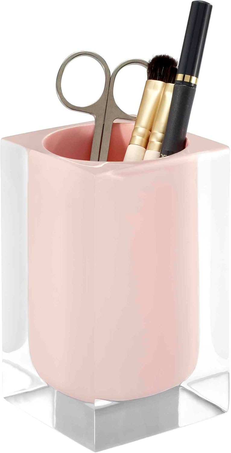 Elegant Pink Resin Tumbler