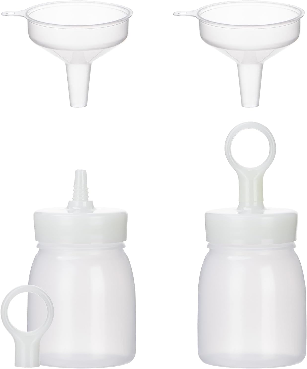 Uceoo Condiment Squeeze Bottles Perfect for 2 Pack