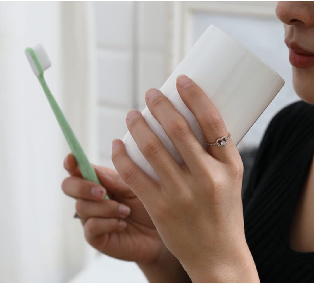 Safe Clean Ceramic Mouthwash Cup