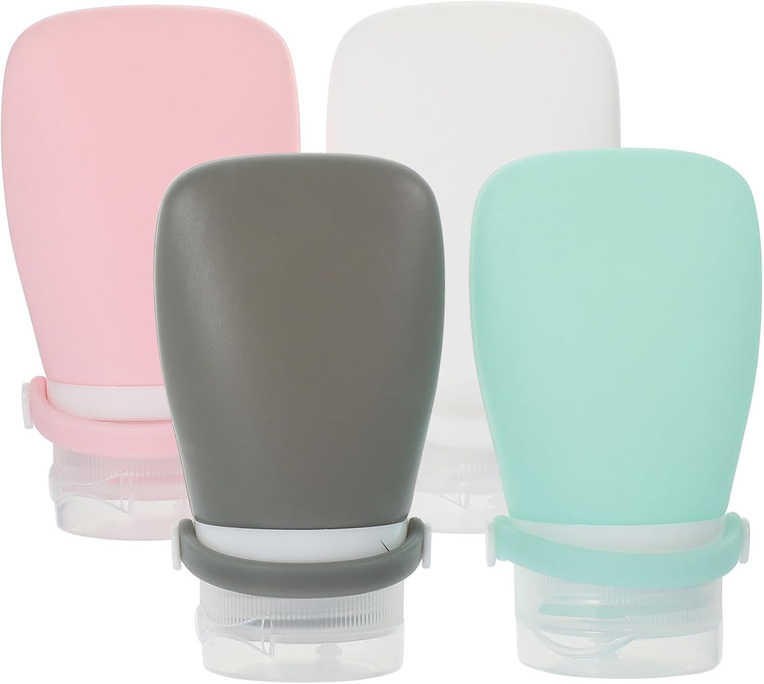 4-Pack Empty Ketchup Squeeze Bottles