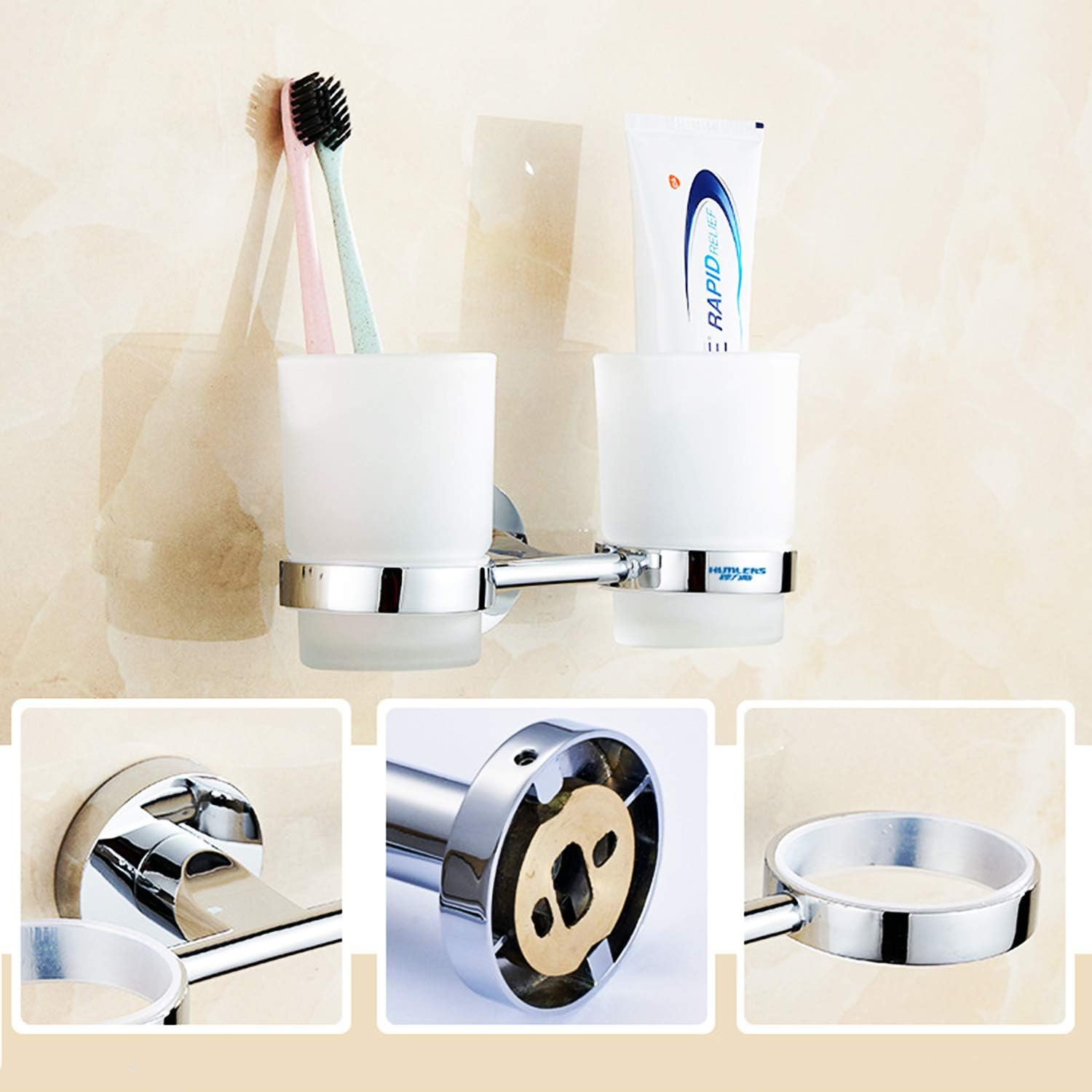 Makidar Premium To Brush Glass Tumbler