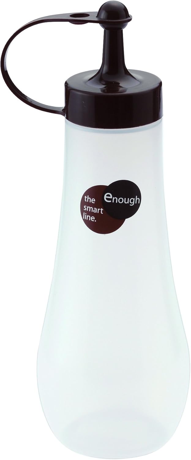 JapanBargain 3272 Squeeze Condiment Bottle 12oz Chocolate