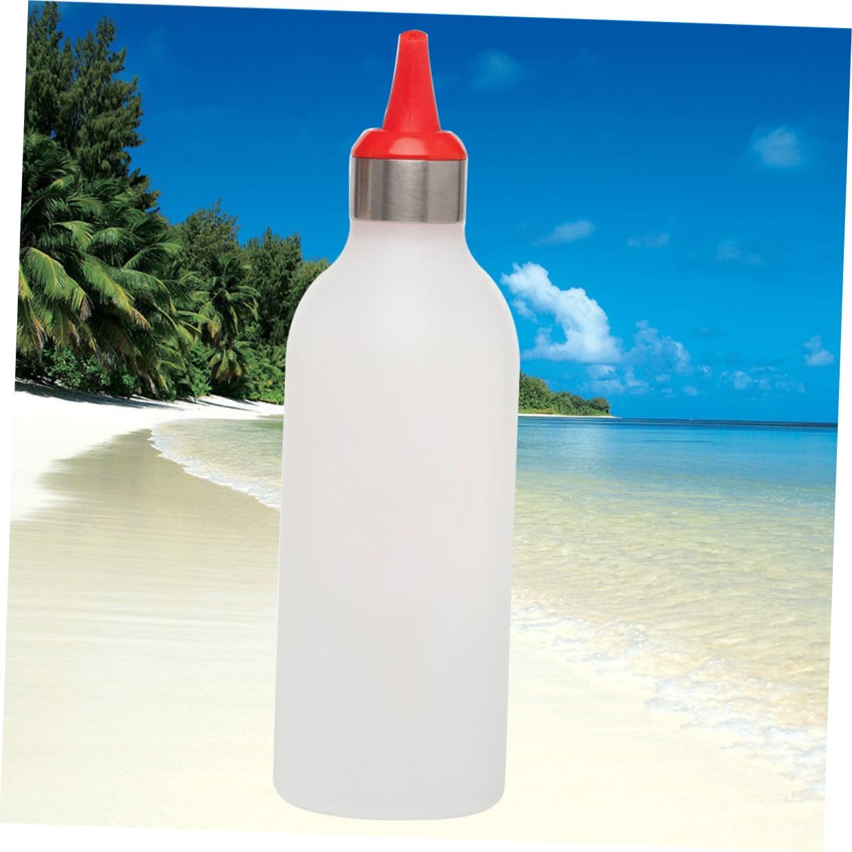 VINTORKY 2 Pack 450ml Condiment Squeeze Bottles