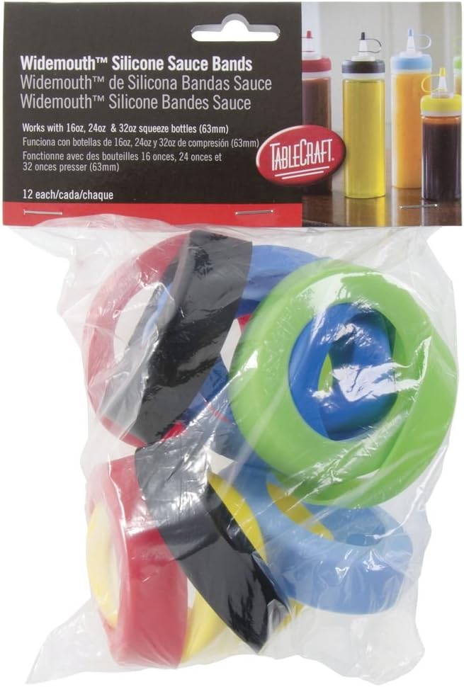 Tablecraft Silicone Squeeze Bottle for 16 oz