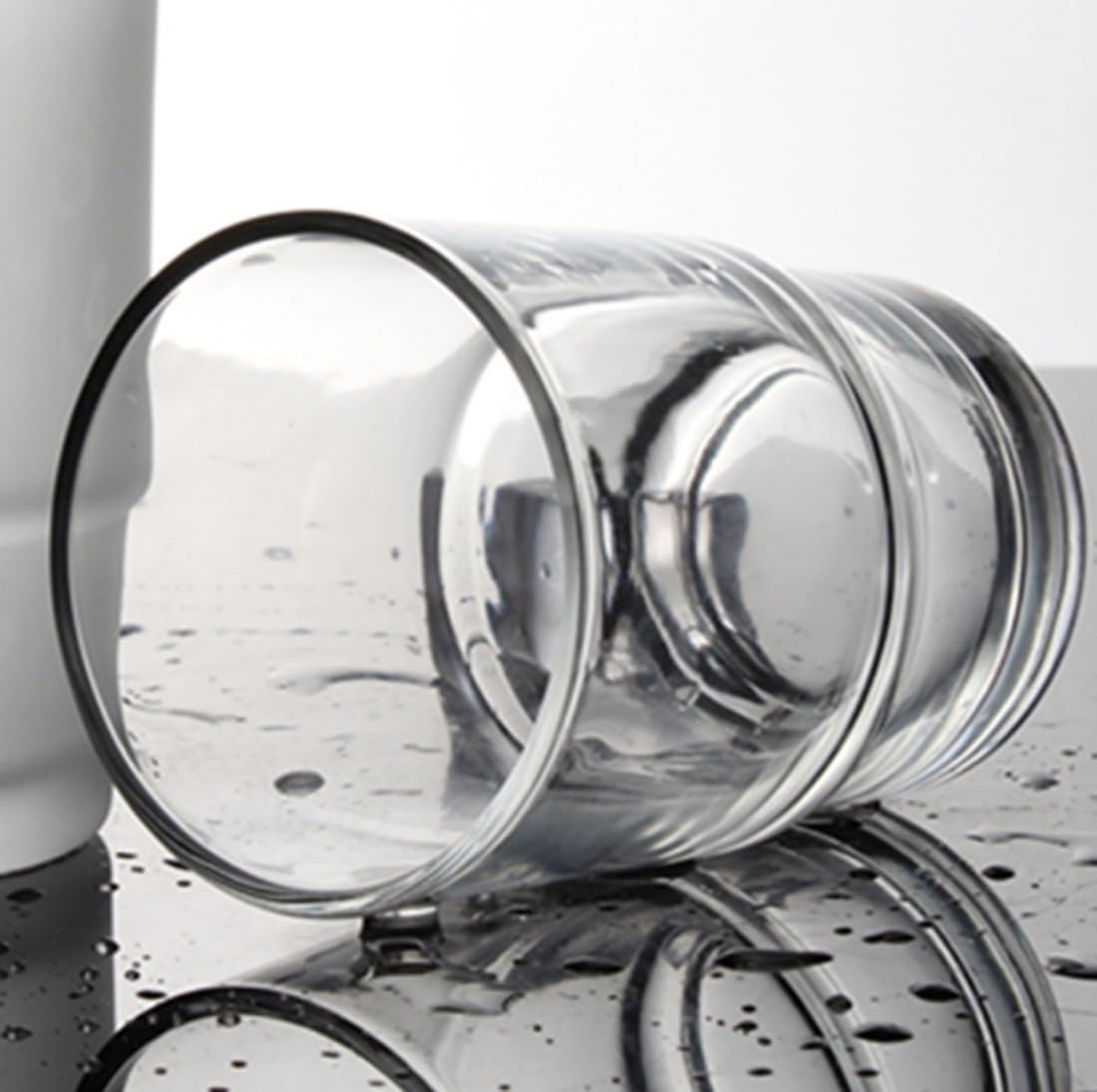Elegant Transparent Toothbrush Holder