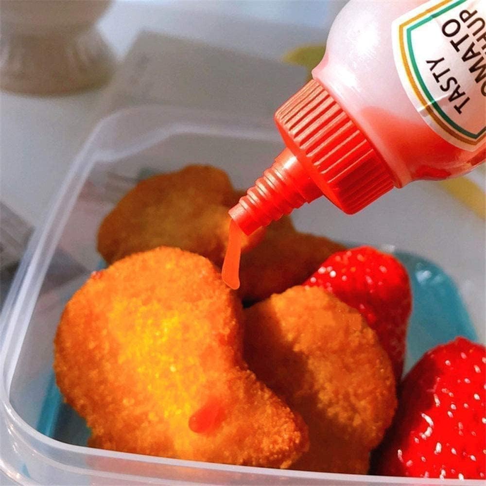 compact design 25ml ketchup bottles for dining or on the go