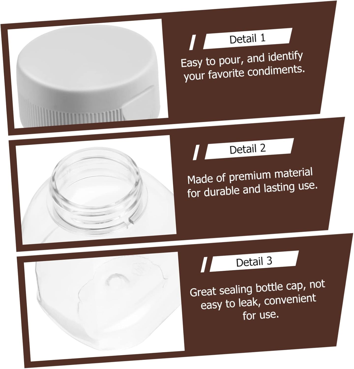 SHOWERORO 4pc Mini Squeeze Bottles