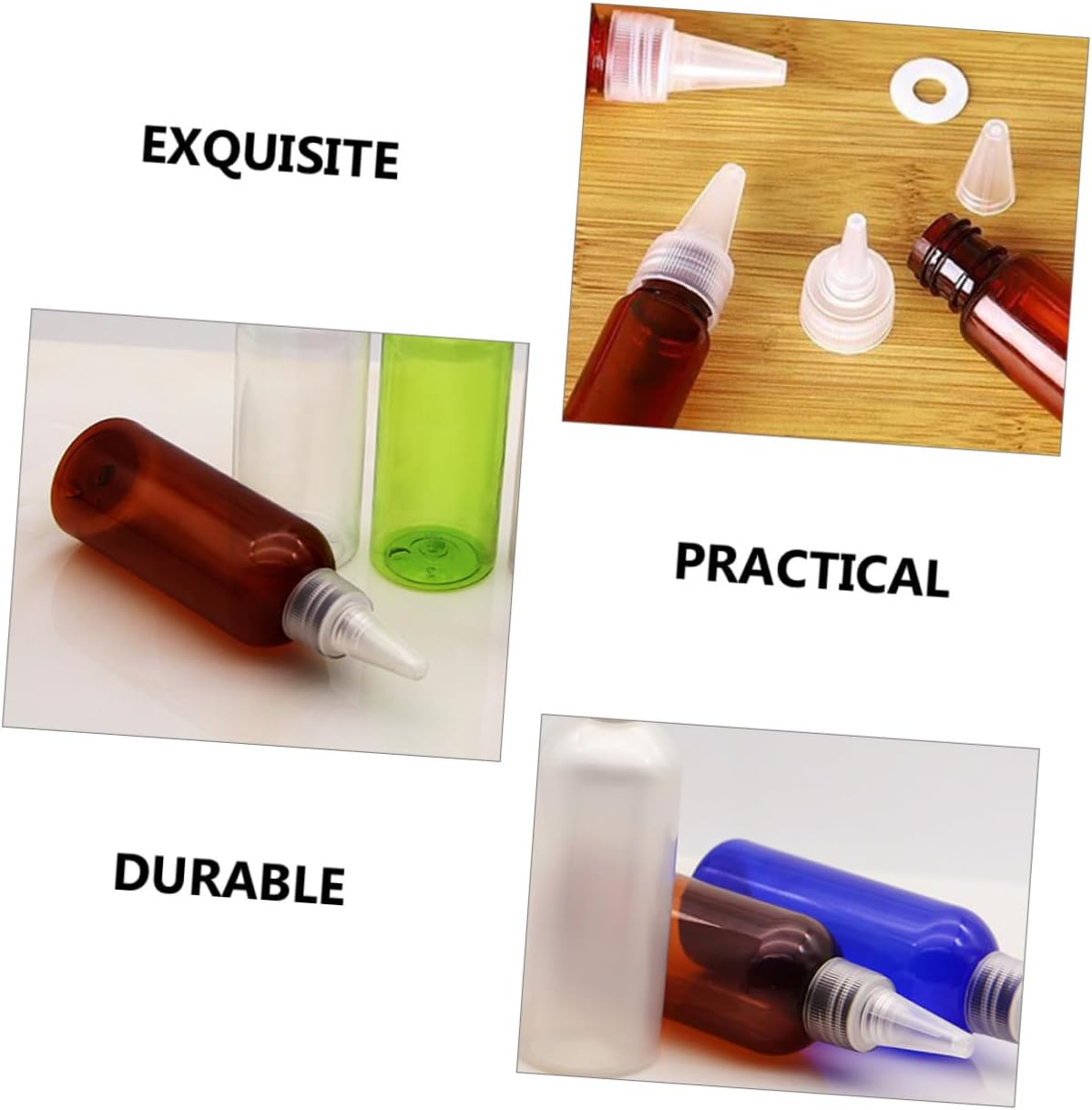 Zerodeko 20-Piece Spout Cap Dispenser Set