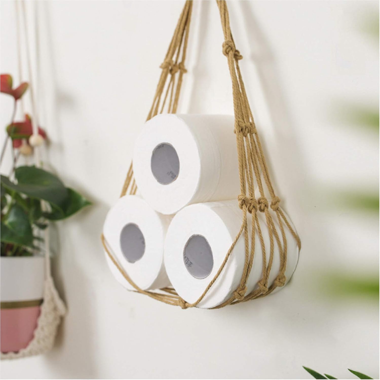 Space-Saving Wall-Mounted Toilet Paper Holder