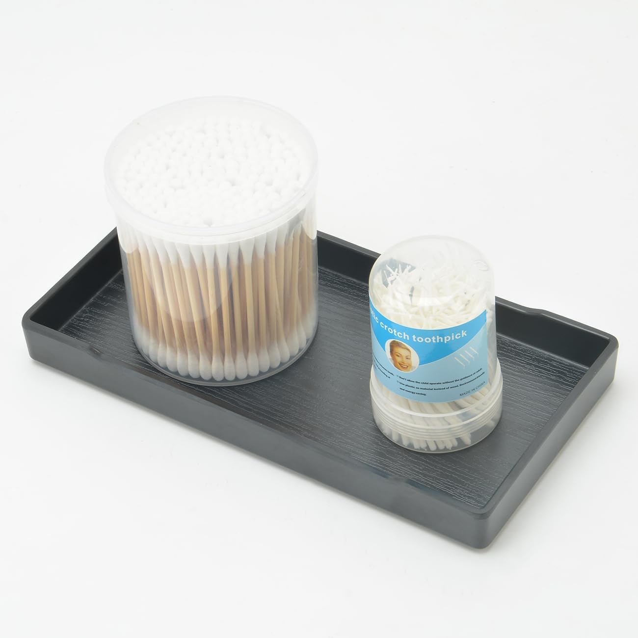 Modern White Bathroom Vanity Organizer