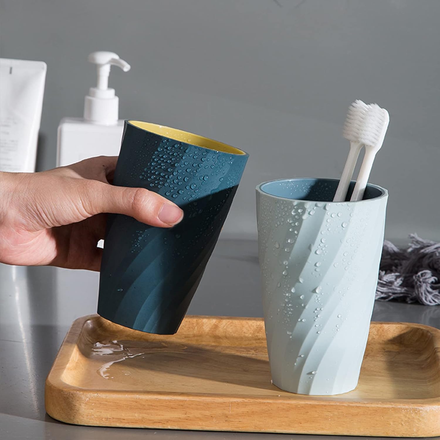 Roucerlin Reusable Tumbler - Compact Durable Perfect for Daily Use