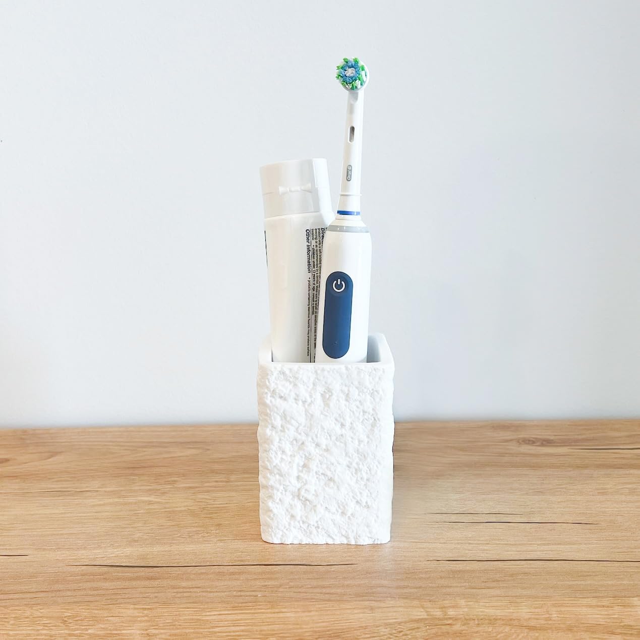 Natural Stonefeel Toothbrush Holder