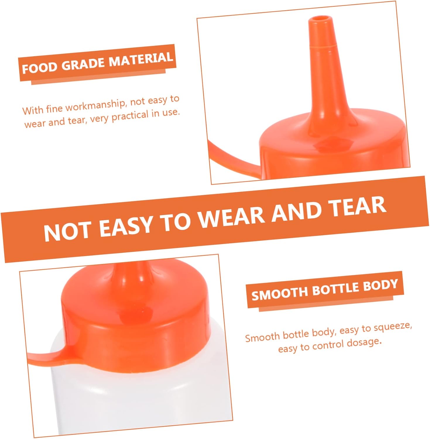 Quick-Squeeze Condiment Bottles