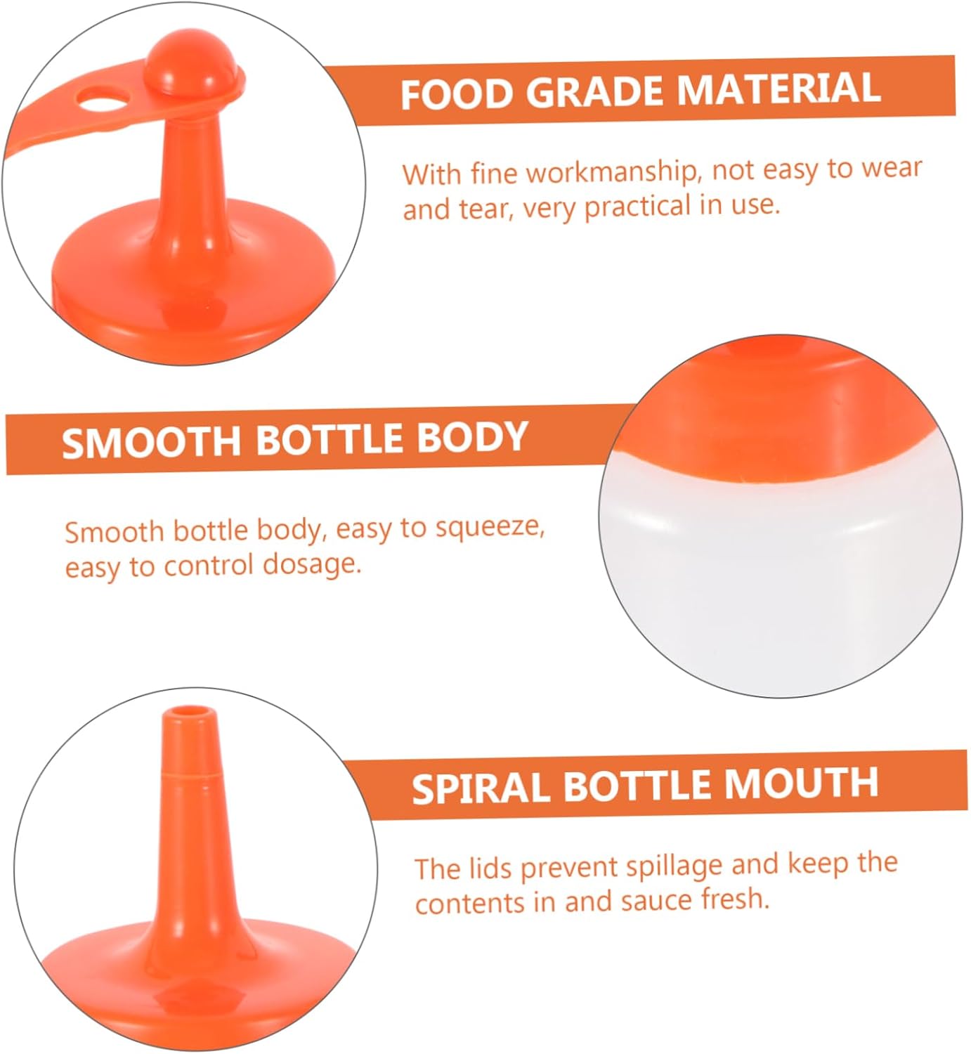 Quick-Squeeze Condiment Bottles