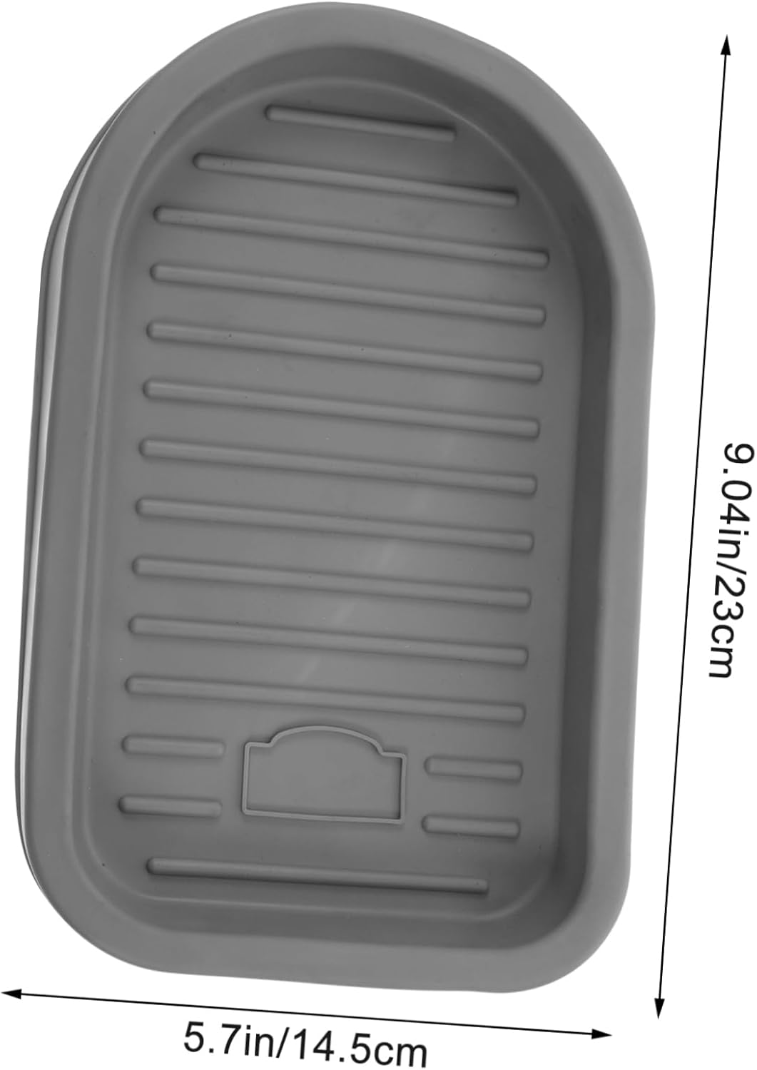 Unomor Sponge Holder Soap Storage Tray for Kitchen Bathroom