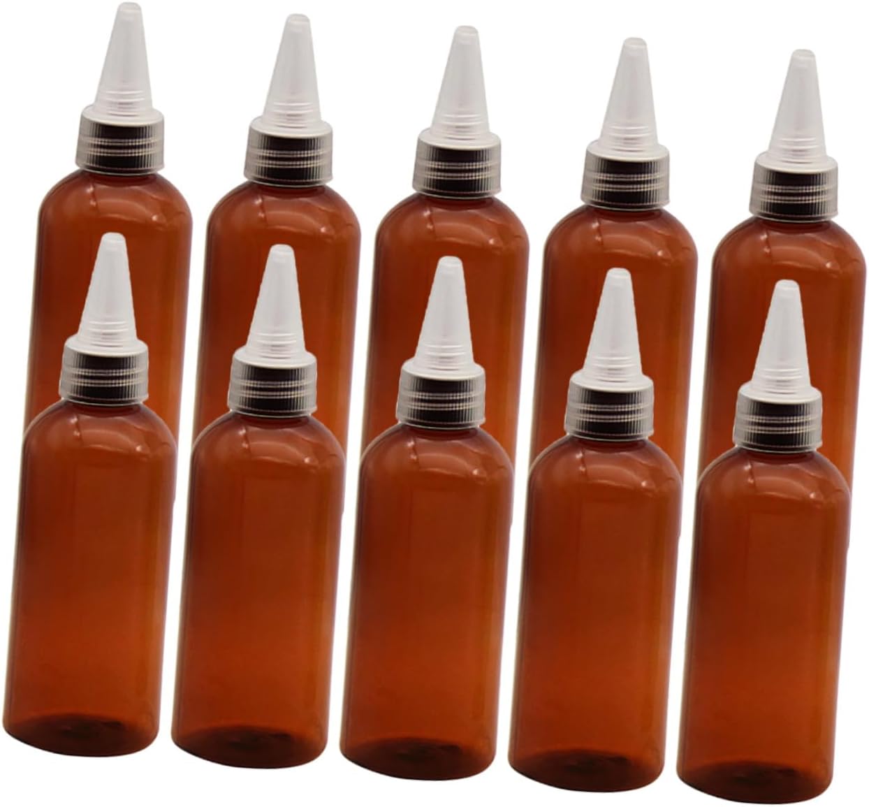 Preciatorz Flexible 10-Pack Sauce Squeeze Bottles for Easy Use