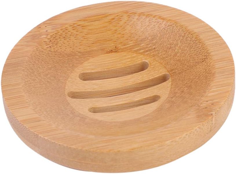 Fragrant 8x8 inch Wooden Soap Tray for Bathroom