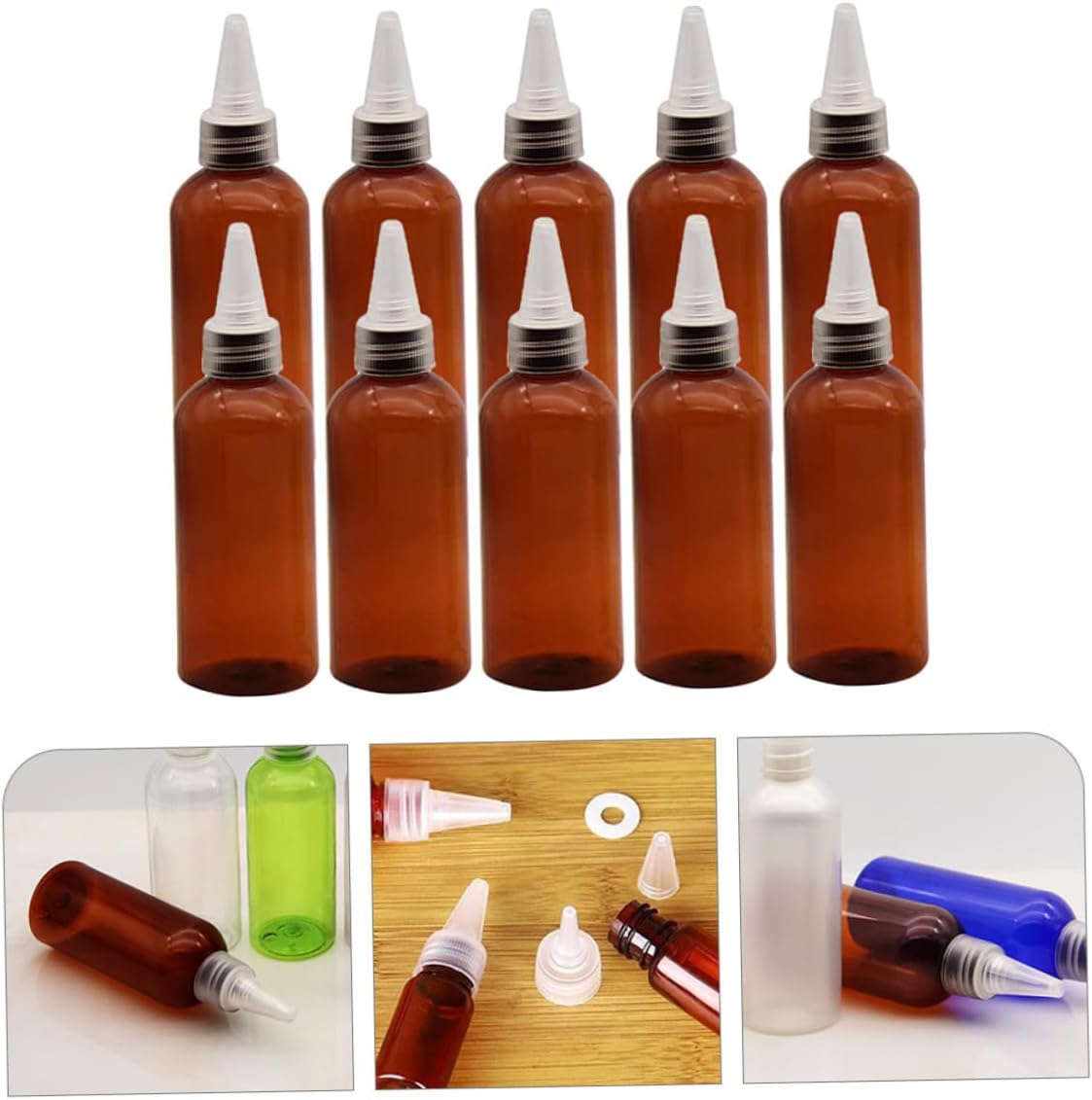 Zerodeko 20-Piece Spout Cap Dispenser Set