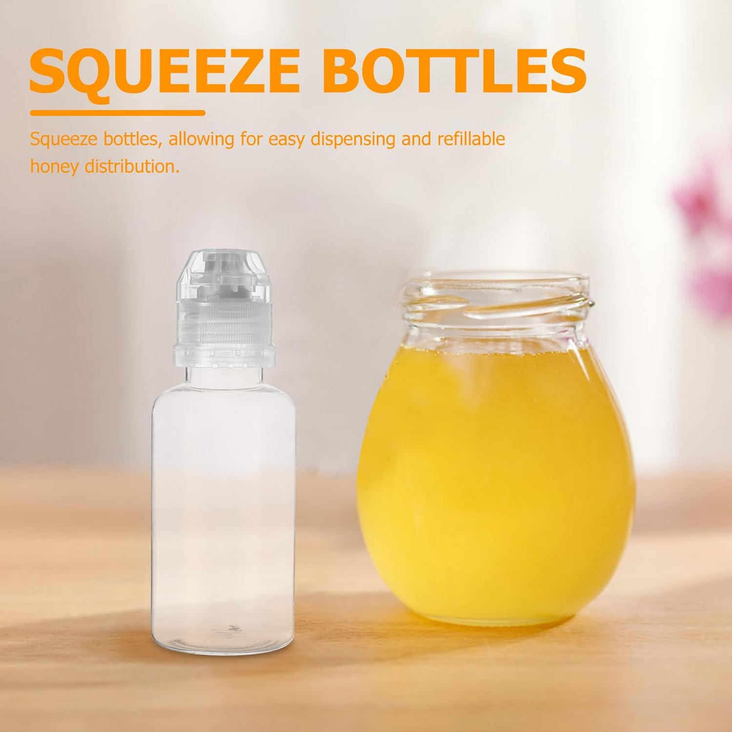 Ready to Squeeze 8-Piece Condiment Ketchup Bottles Set for Camping Travel