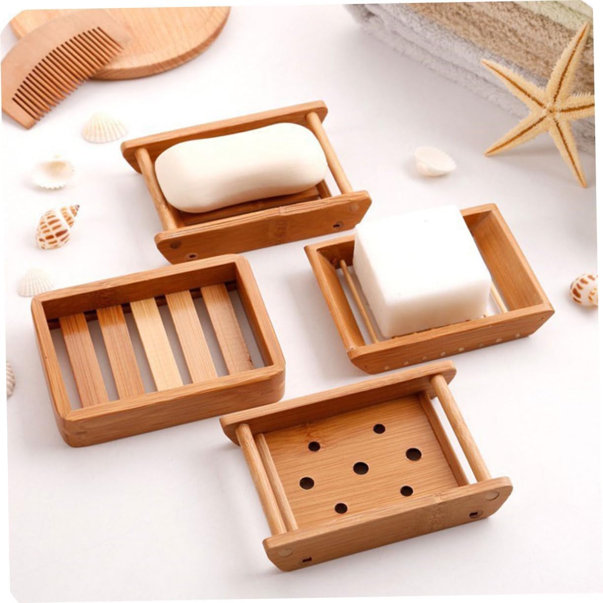 Retro Wooden Soap Dish