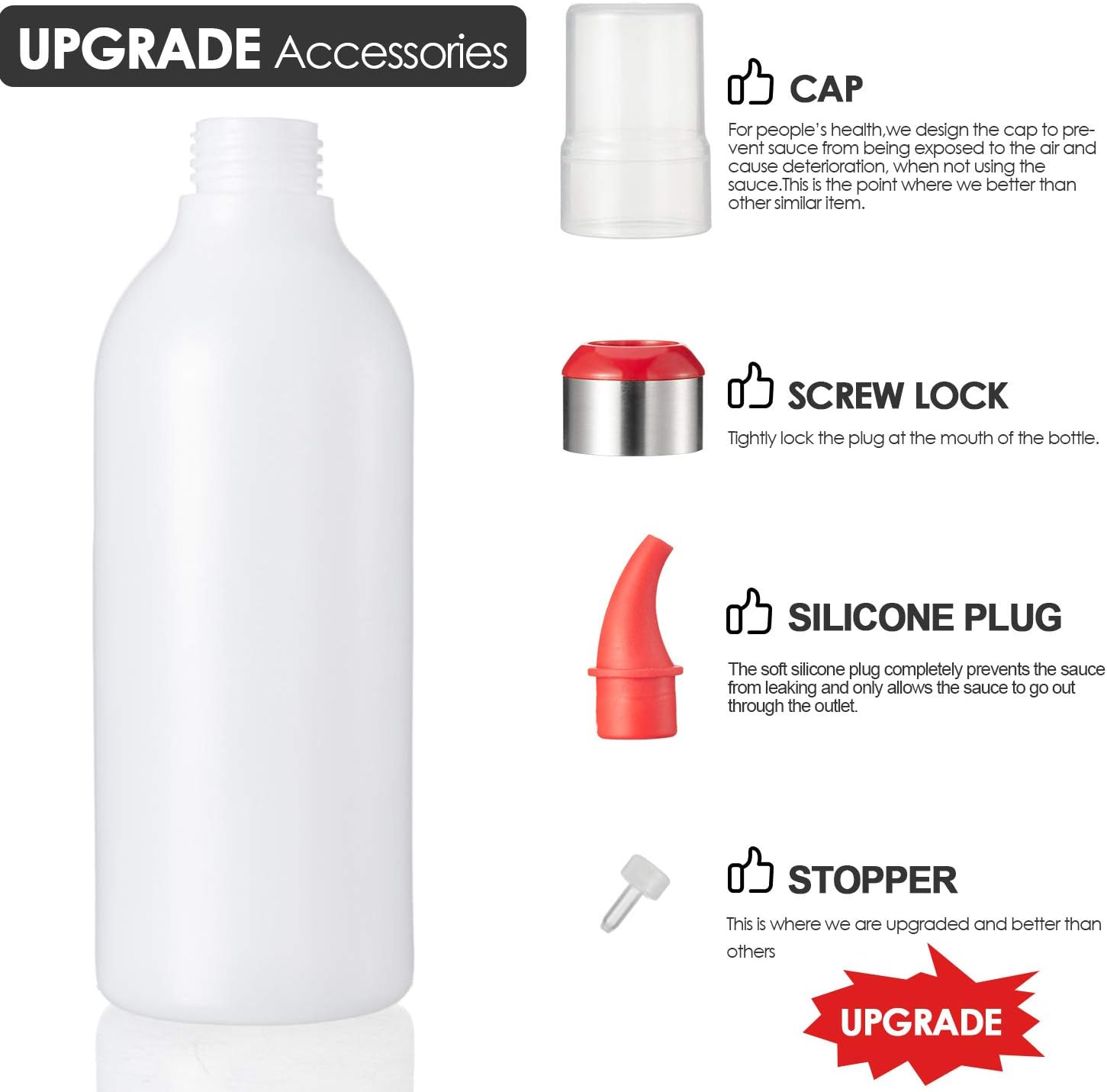 Sujude Silvaject Oil Squeeze Bottle
