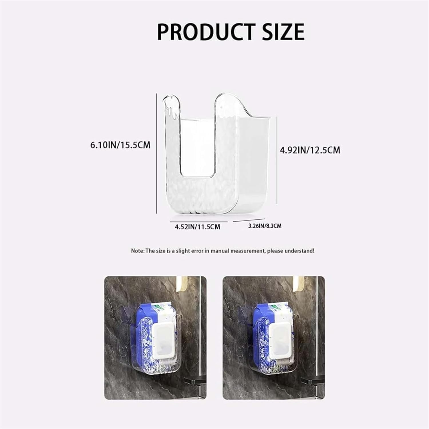 All-In-One Wall-Mounted Kitchen Wipes Storage Box