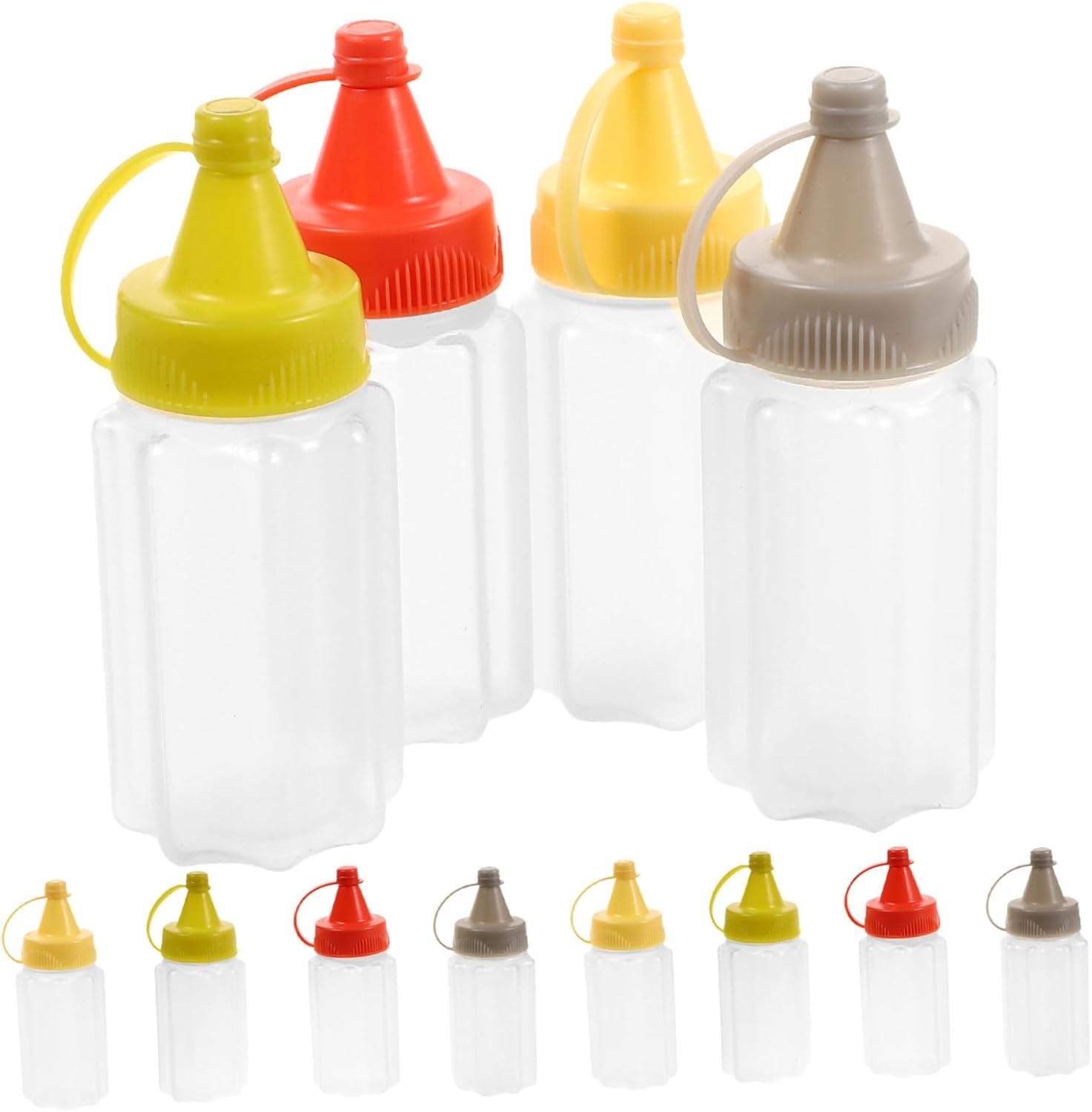 Taste the Difference - 12pc Mini Condiment Squeeze Bottles Set