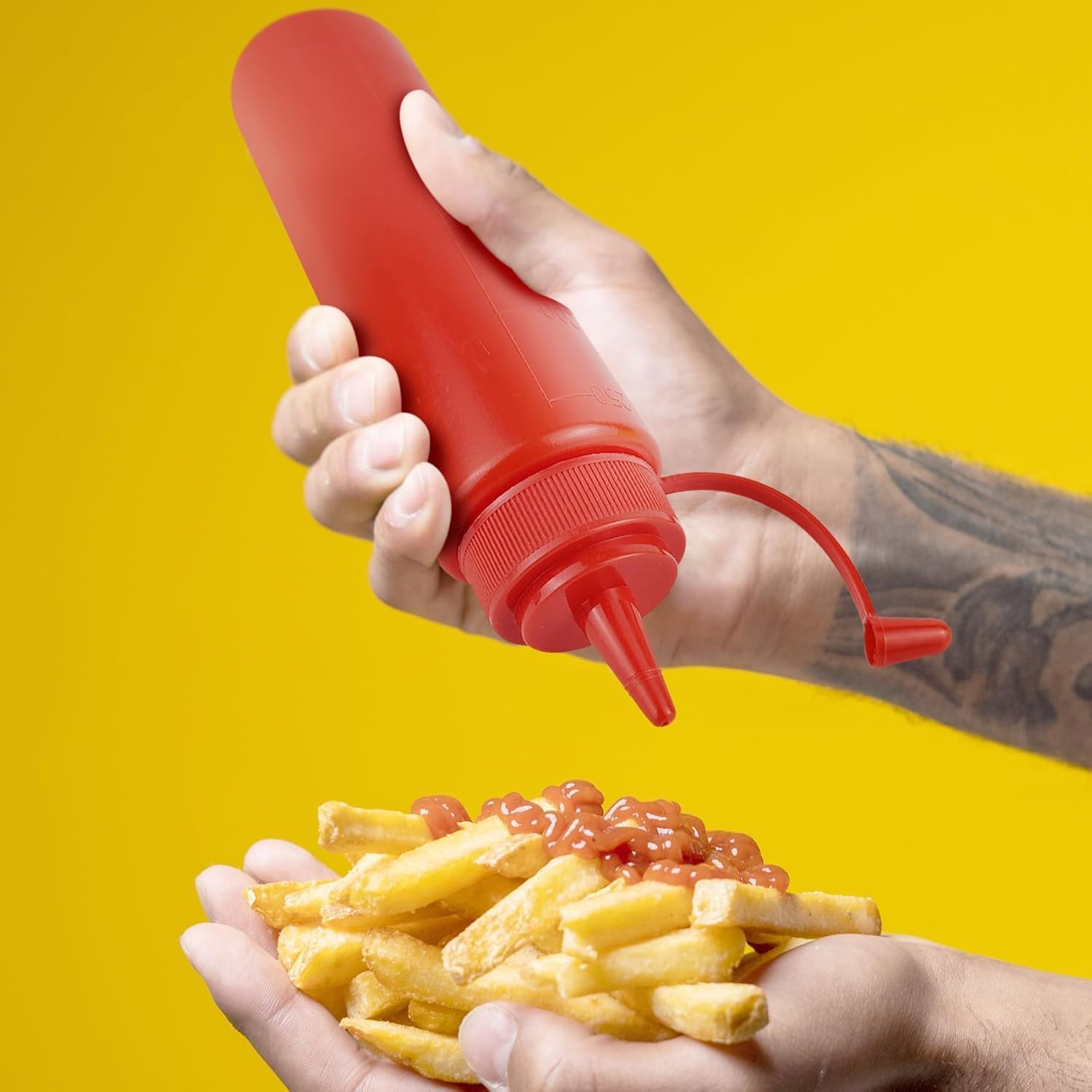 3-Piece Squeeze Condiment Bottles