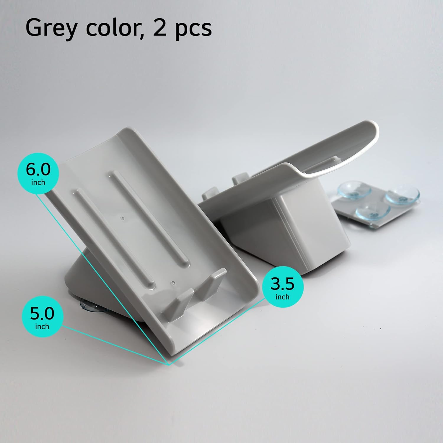 Habitamin Slanted Soap Dish with Suction Cup