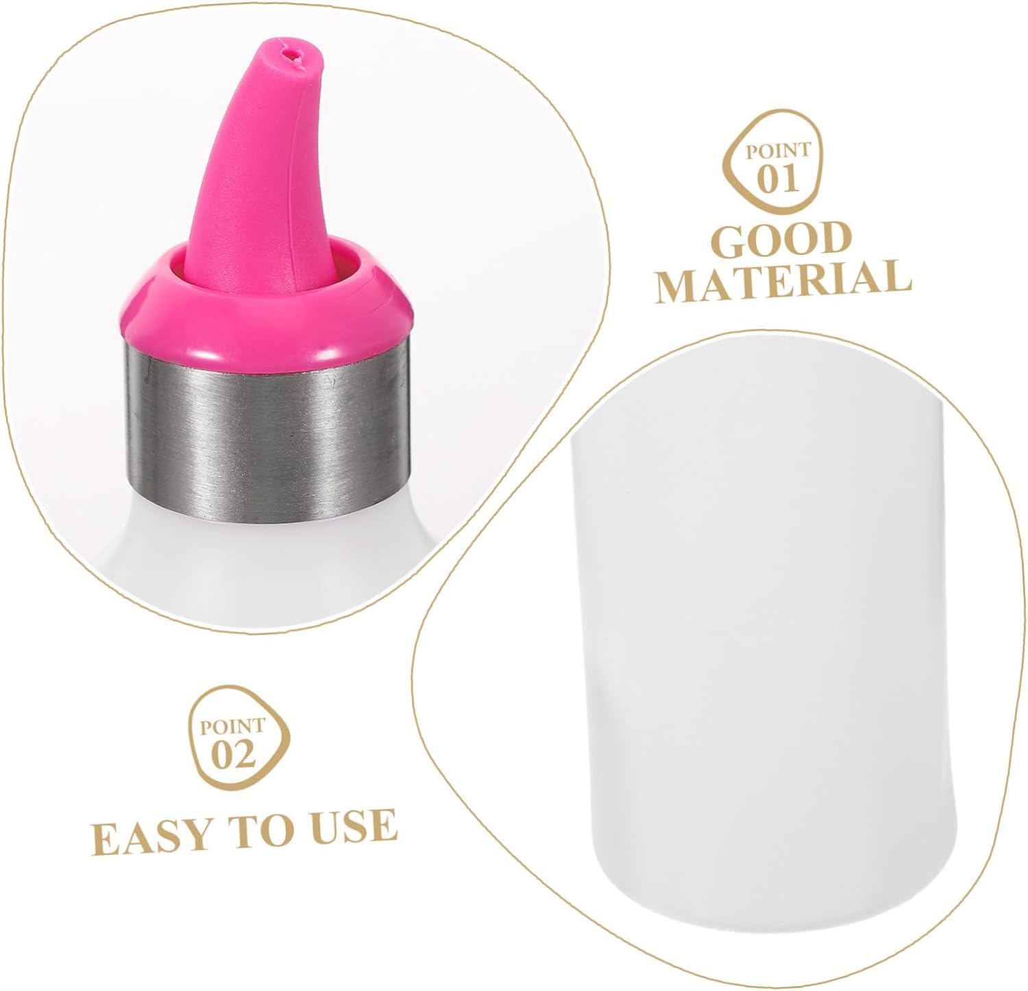 KicHouse Portable Condiment Squeeze Bottle