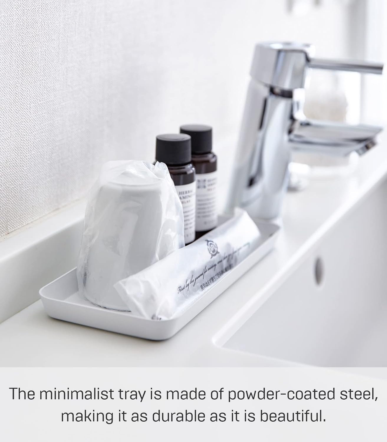 Space-Saving Vanity Tray