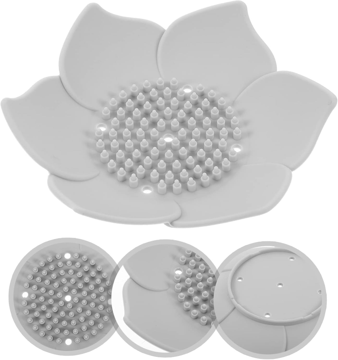 Alipis Floral Soap Holder Silicone
