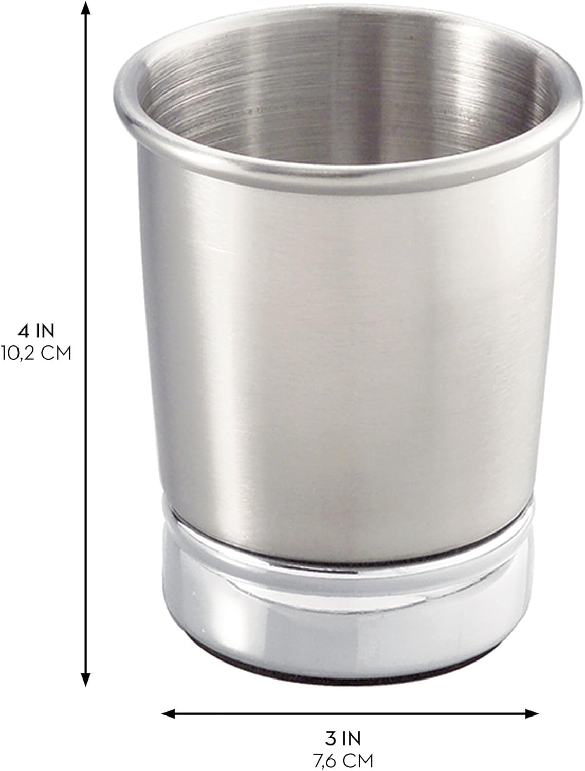 Stainless Steel bathroom tumbler elegant storage organizer for essentials