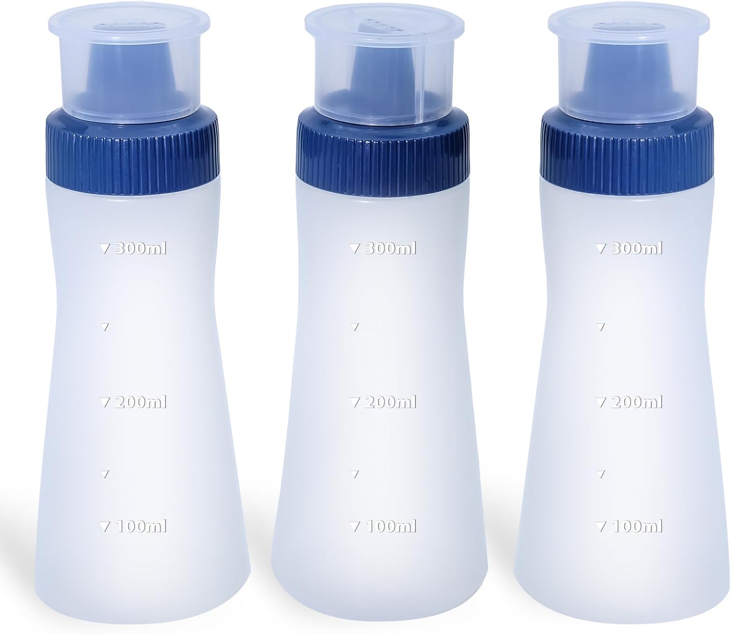 3-Piece Premium Condiment Squeeze Bottles