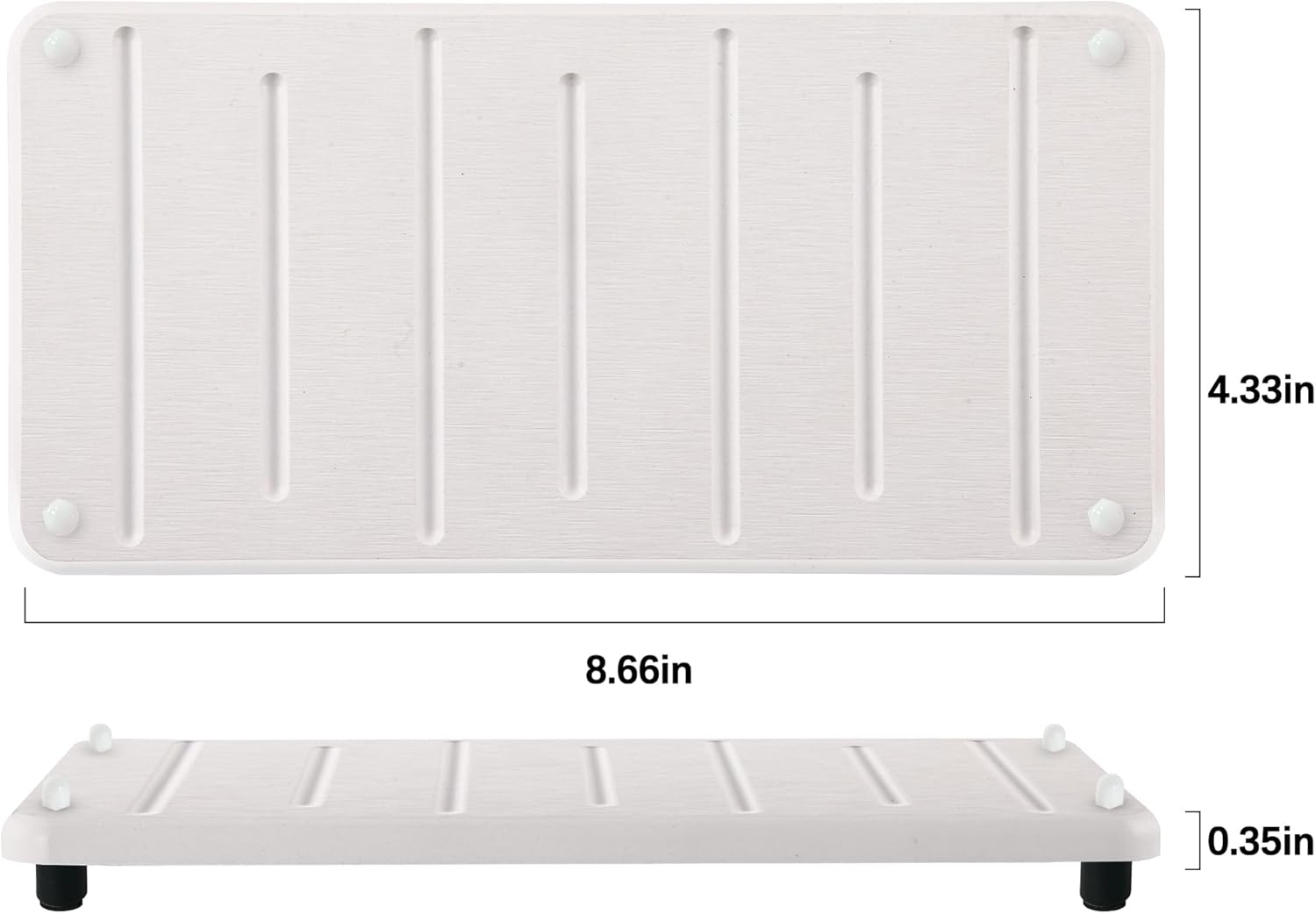2-Piece Drying Mat Set for Sink Kitchen