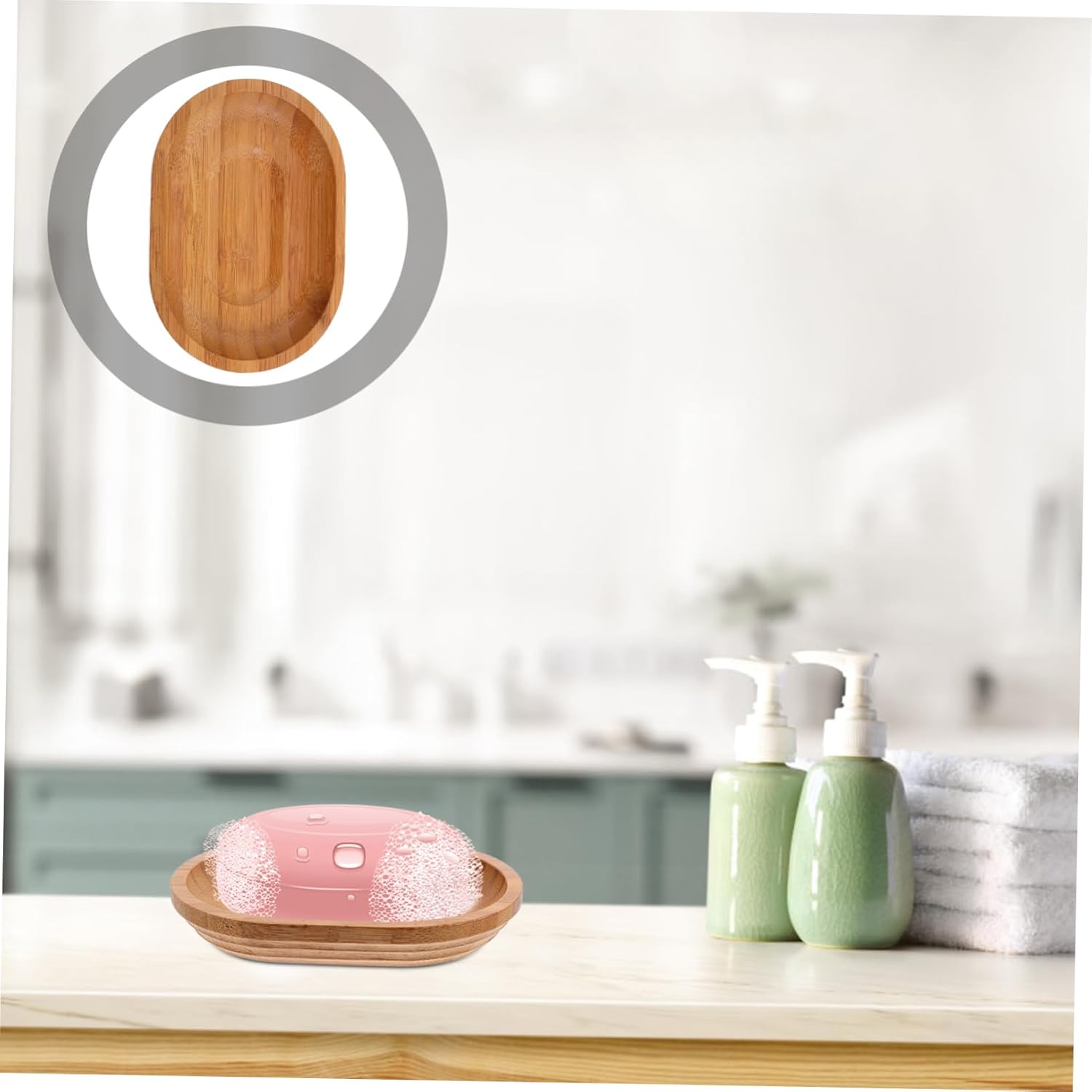 MOKKHNB Self-Draining Soap Dish