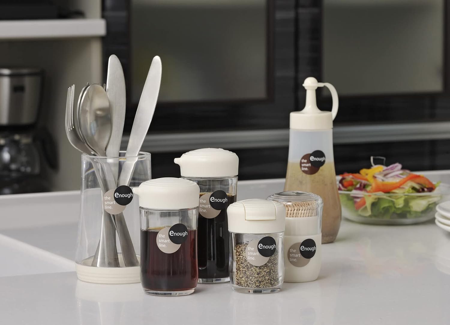 Japanese Handmade Squeeze Bottle Set for Kitchen Use