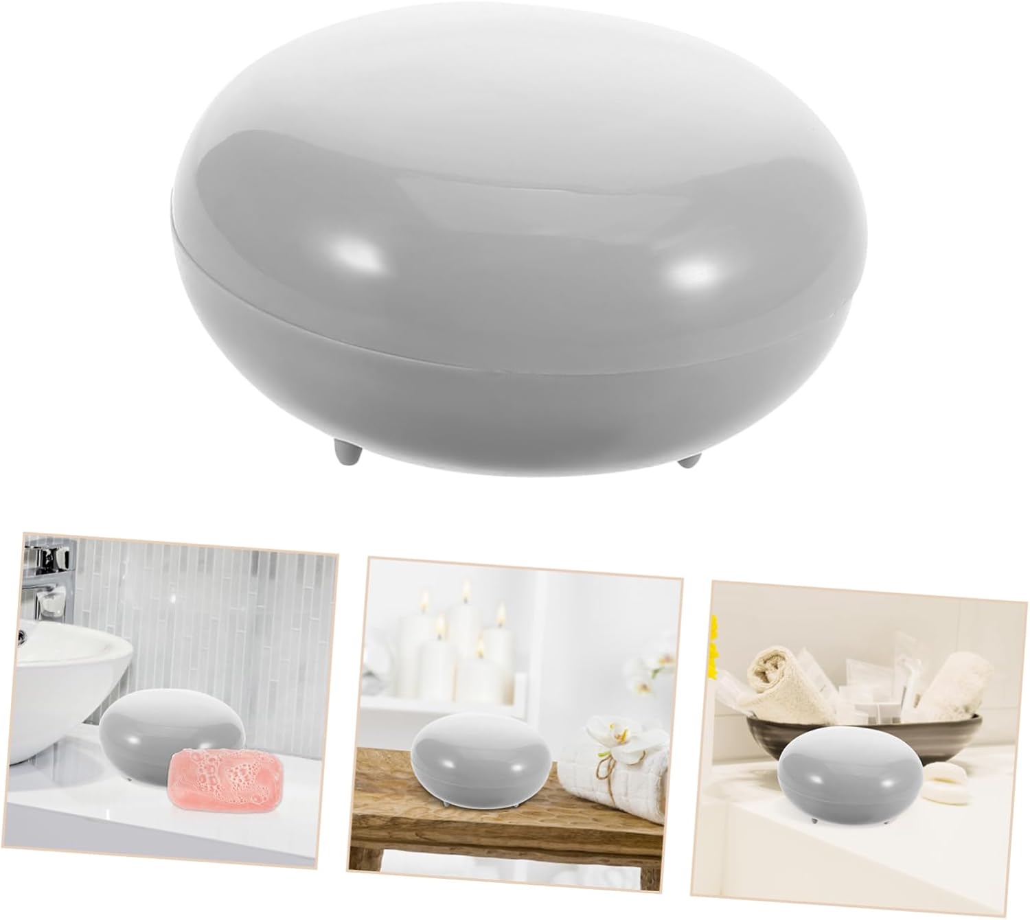 Vivid Color Soap Dish Holder Portable Organized